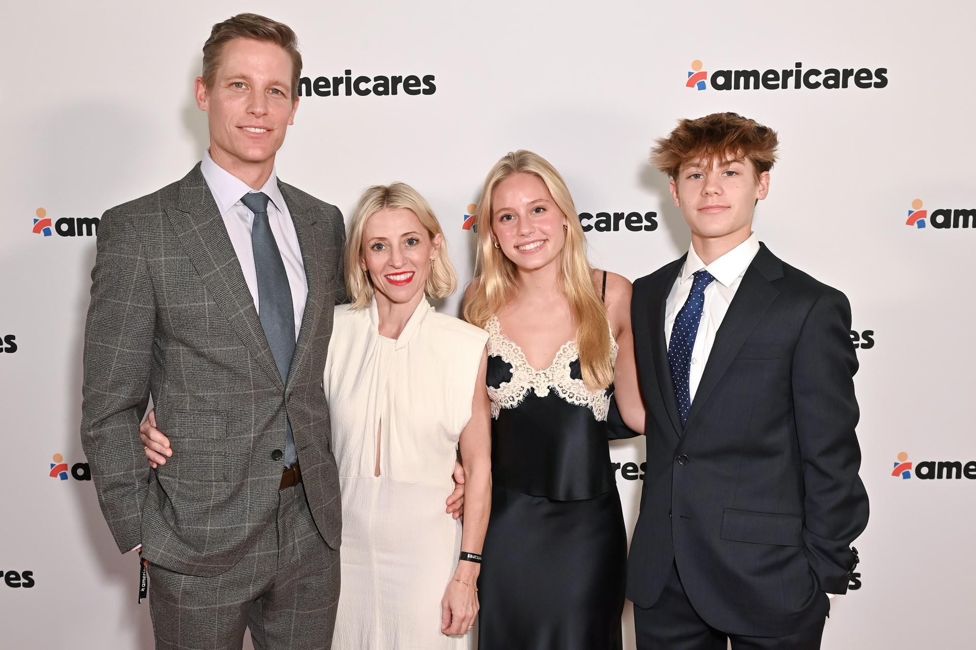 Americares Leadership Council members Ward and Alexa Horton, Grace Horton and Will Horton. Photo by Bryan Bedder/Getty Images for Americares.