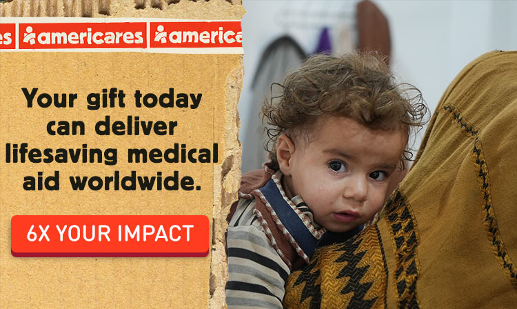 Your gift today can deliver lifesaving medical aid worldwide.